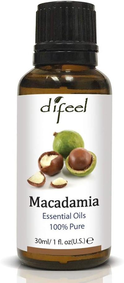 Difeel Macadamia 100% Pure Essential Oil, 1Oz