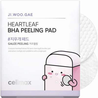 CELIMAX Ji Woo Gae Heartleaf BHA Peeling Pad