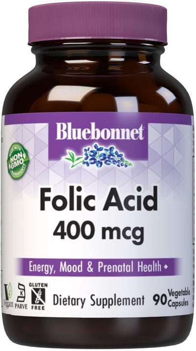 BlueBonnet FOLIC ACID 400MG 90S