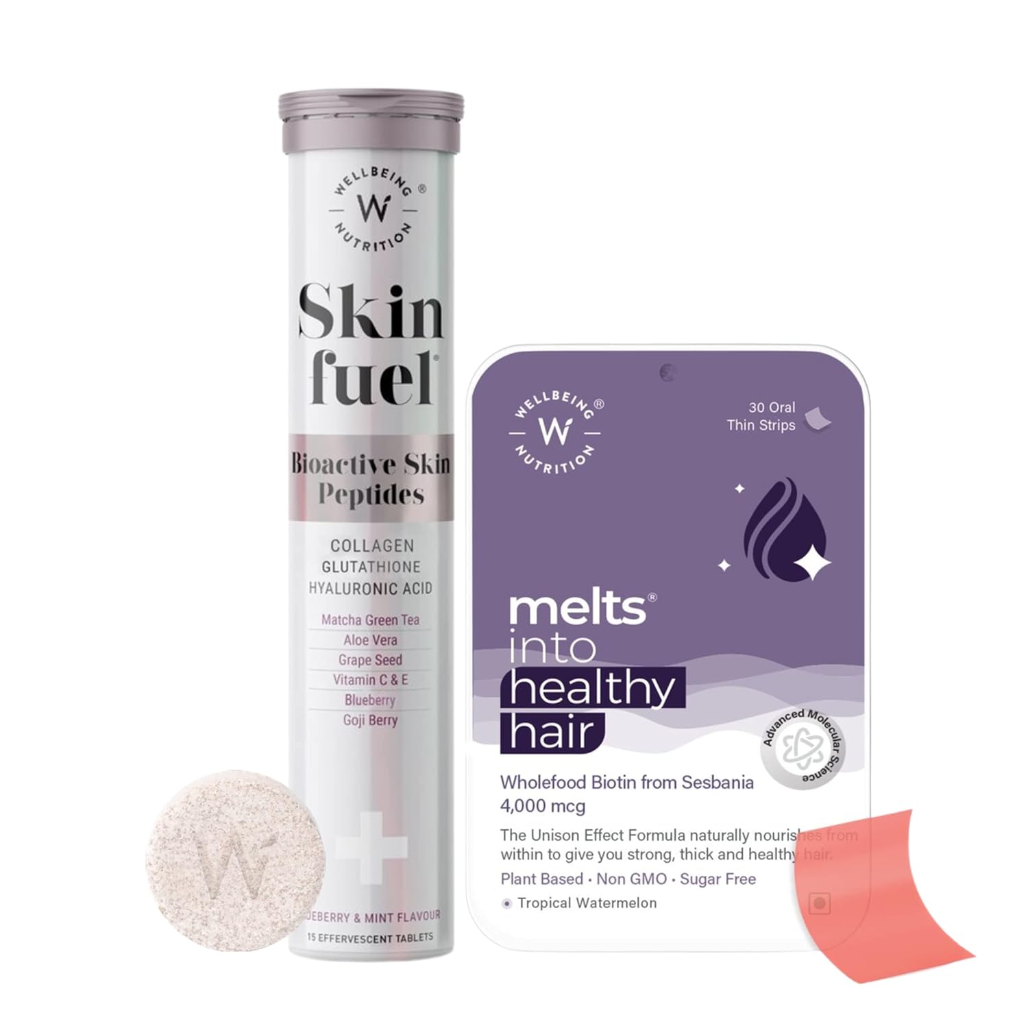 Wellbeing Nutrition Skin & Hair Beauty Pack