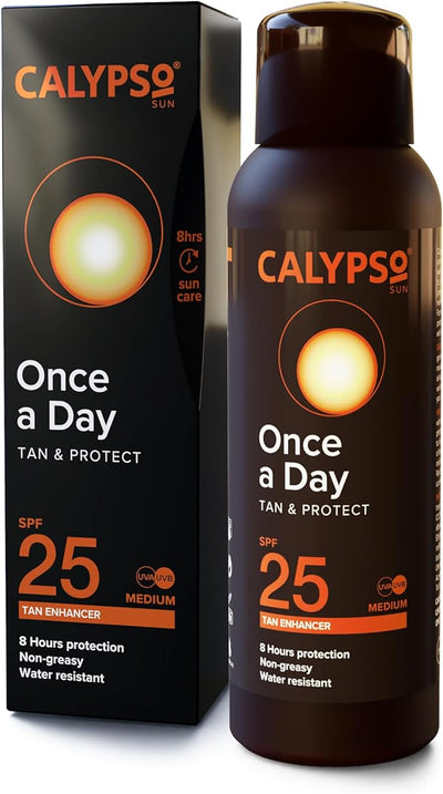CALYPSO ONCE A DAY SPF25 TAN CRM 200ML