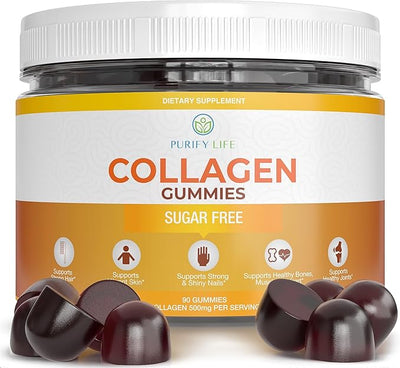 Purify Life Sugar-Free Marine Collagen Gummies 90