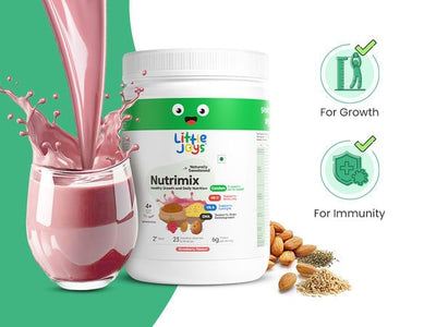 Little Joys NutriMix 2+ 350 gm Strawberry Jar