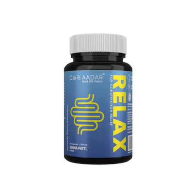 AADAR Re-Lax Capsule For Constipation Relief (60 Capsules)