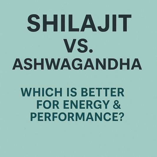 Shilajit vs Ashwagandha: Which Is Better for Energy & Performance?