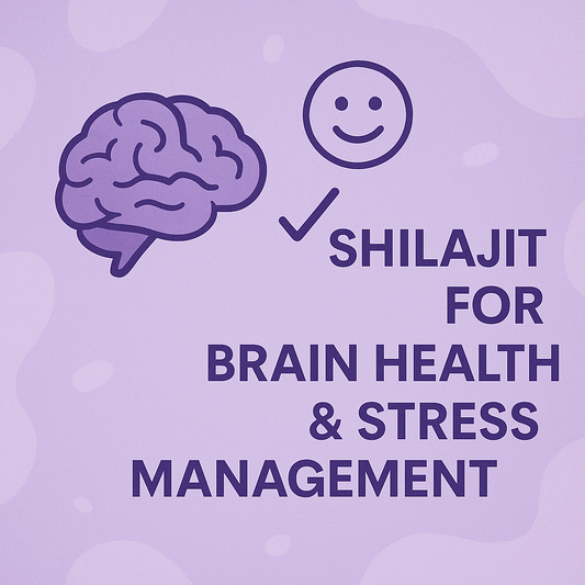 Shilajit for Brain Health & Stress Management