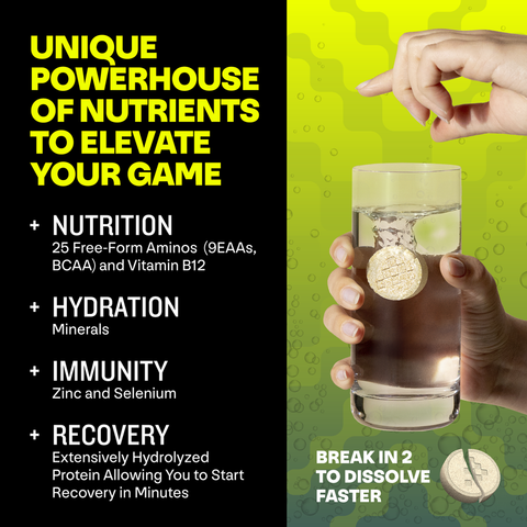 Unbroken 1 tube lemon Lime 10 tablets