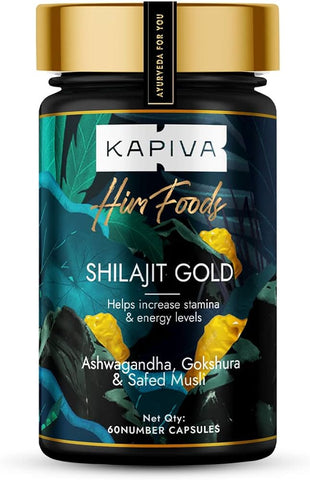 كبسولات شيلاجيت من KAPIVA 60 + 30 كبسولة من Kapiva Ashwagandha Gold (2/عبوة) + Valeo TestoPlus، 120 كبسولة + كبسولات Kapiva Shilajit 30