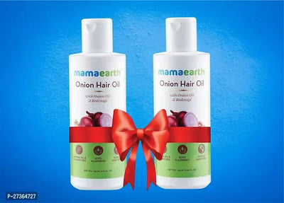 Mamaearth Onion Hair Oil 150 ml Pack of 2