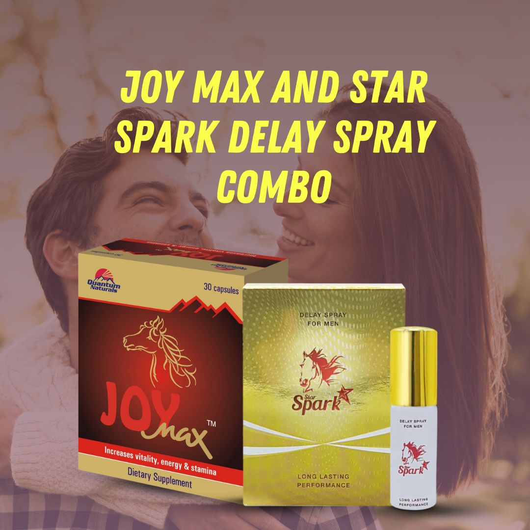 Joy Max and Star Spark Delay Spray Combo