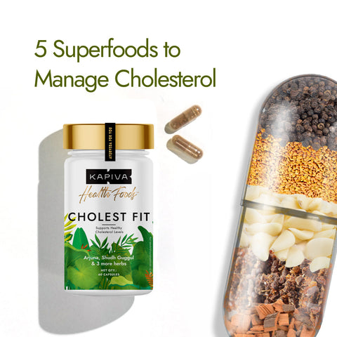 Kapiva Cholest Fit Capsules - Maintains Healthy Cholesterol