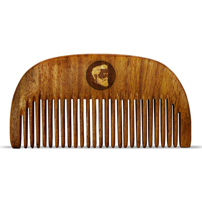Beardo Compact Wooden Comb
