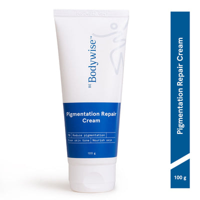Be Bodywise Pigmentation Cream | With 2.5% Lactic Acid, 2% Urea, Retinol & Kojic Acid 100g