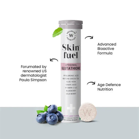 Wellbeing Nutrition Skin Fuel Tablets Pack of 2