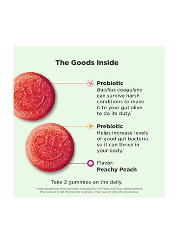 OLLY PROBIOTIC + PREBIOTIC GUMMY