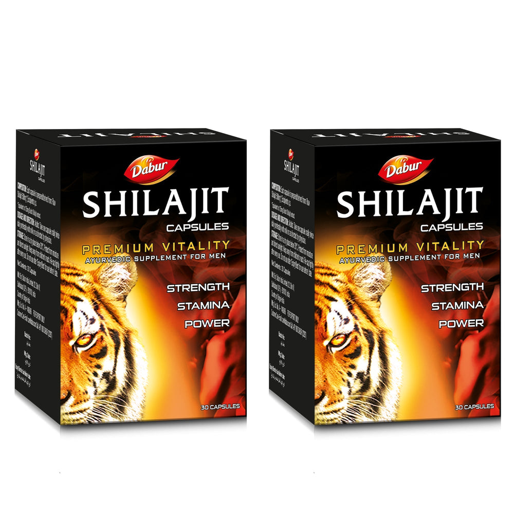 Dabur Shilajit 30 Capsules Buy 1 Get 1 Free