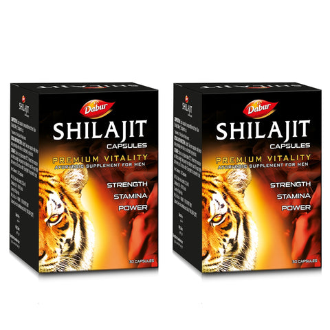 Dabur Shilajit Gold 30 Capsules Buy 1 Get 1 Free