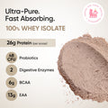 Wellbeing Nutrition Whey Protein Isolate - Dark Chocolate 2 kg (56 servings)