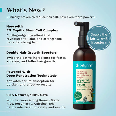 بيلجريم ريدينسيل و أناجين سيروم نمو الشعر المتقدم 100 مل