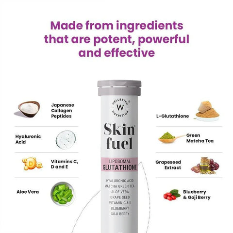 Wellbeing Nutrition Skin Fuel Tablets Pack of 2