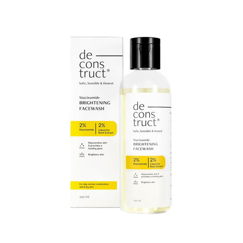 Deconstruct Niacinamide Brightening Facewash 100 ml