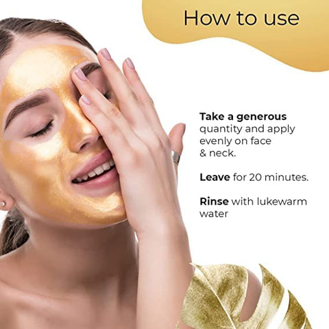 Pilgrim 24K Gold Home Facial Therapy for Smoothening & Glowing Combo