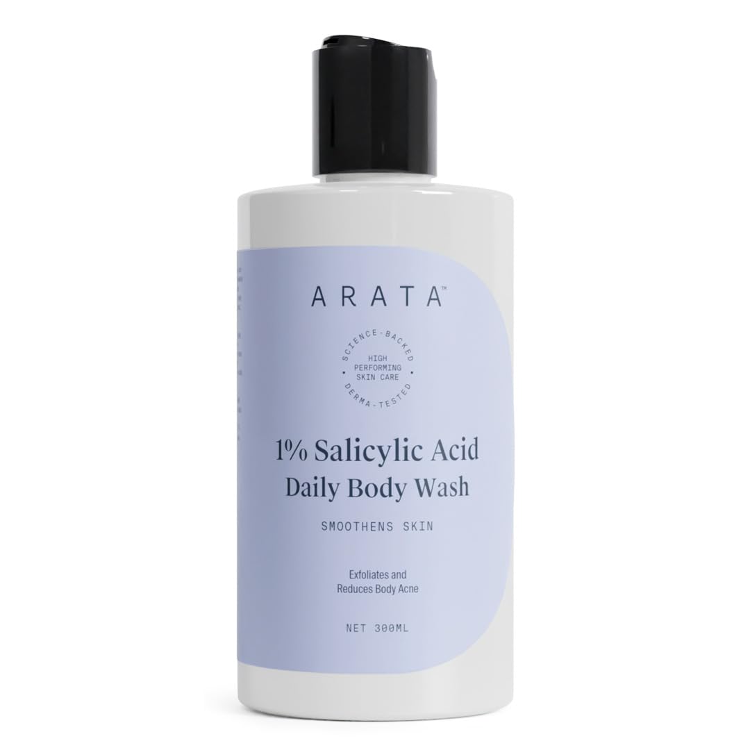 Arata 1% Salicylic Acid Exfoliating Body Wash 300 Ml