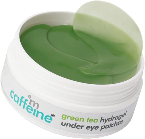 Under Eye Care- THE DERMA CO 5% Caffeine serum 15 ml and MCaffeine Green Tea Hydrogel Under Eye Patches Combo