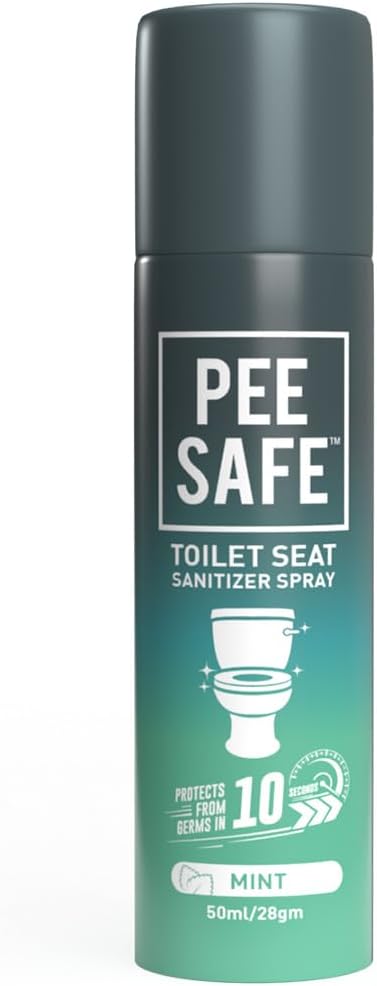 PEE SAFE Toilet Seat Sanitizer Spray Mint 75ml/42gm