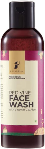 Pilgrim French Red Vine Face Wash with Vitamin C & goodness of Aloe 100ml