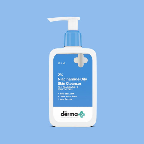 THE DERMA CO 2% Niacinamide Oily-Skin Cleanser 125 ml