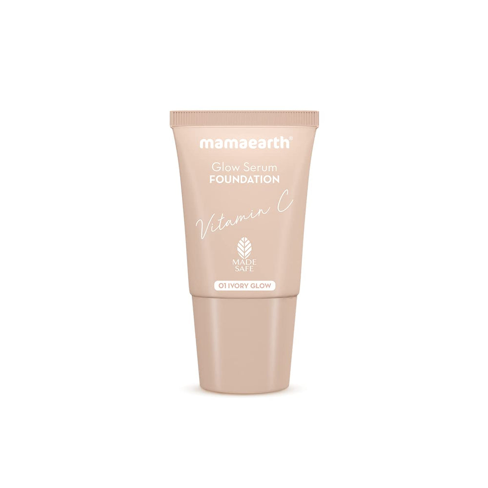 Mamaearth Glow Serum Foundation-01 Ivory Glow 18 ml
