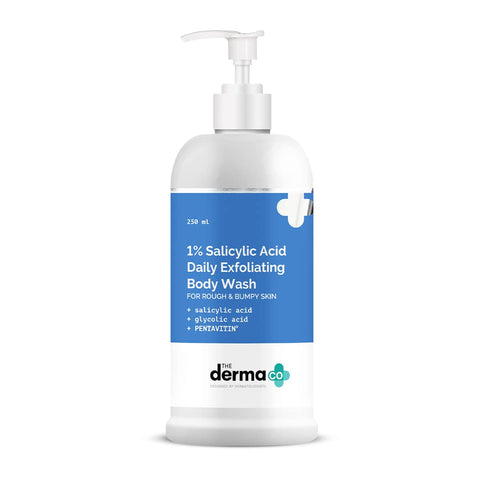 The Derma Co 1% Salicylic Acid Daily Exfoliating Body Wash 250 ml