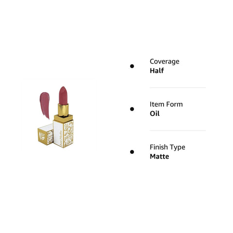 Just Herbs Ayuredic Lipstick-08 Rose Brown (Half - Size) 1.8g