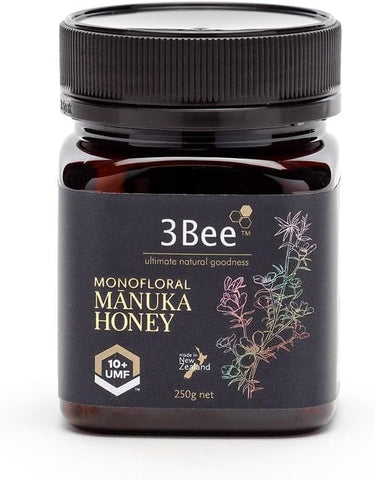 3 Bee Monoflorl Manuka Honey 250G Umf10+
