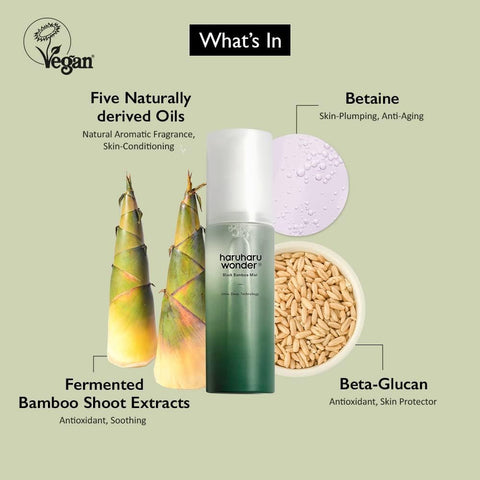 Haruharu Wonder Black Bamboo Mist (80Ml)