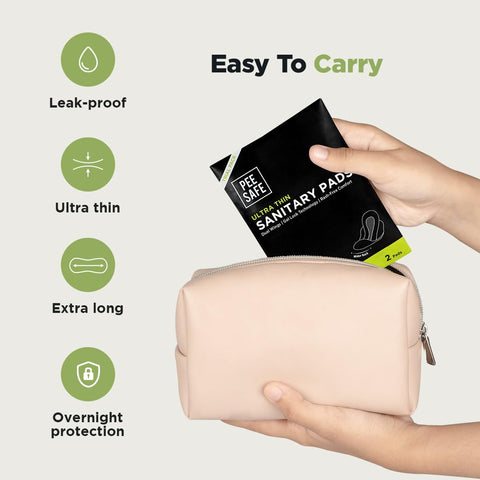 Pee Safe Ultra Thin Sanitary Pads xxl 2S