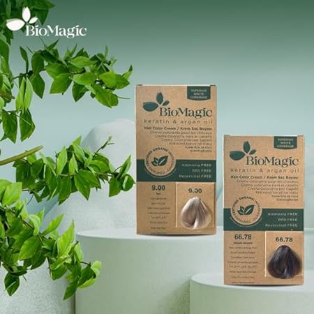 Biomagic Hair Color, 60 Ml - 7/72 Beige Blonde