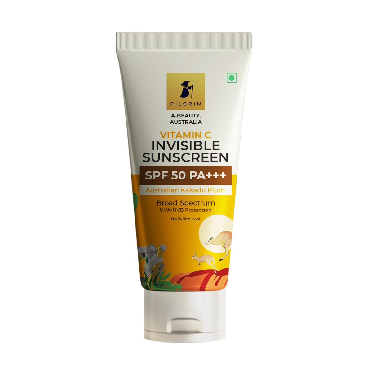 Pilgrim Vitamin C Invisible Sunscreen SPF 50 PA