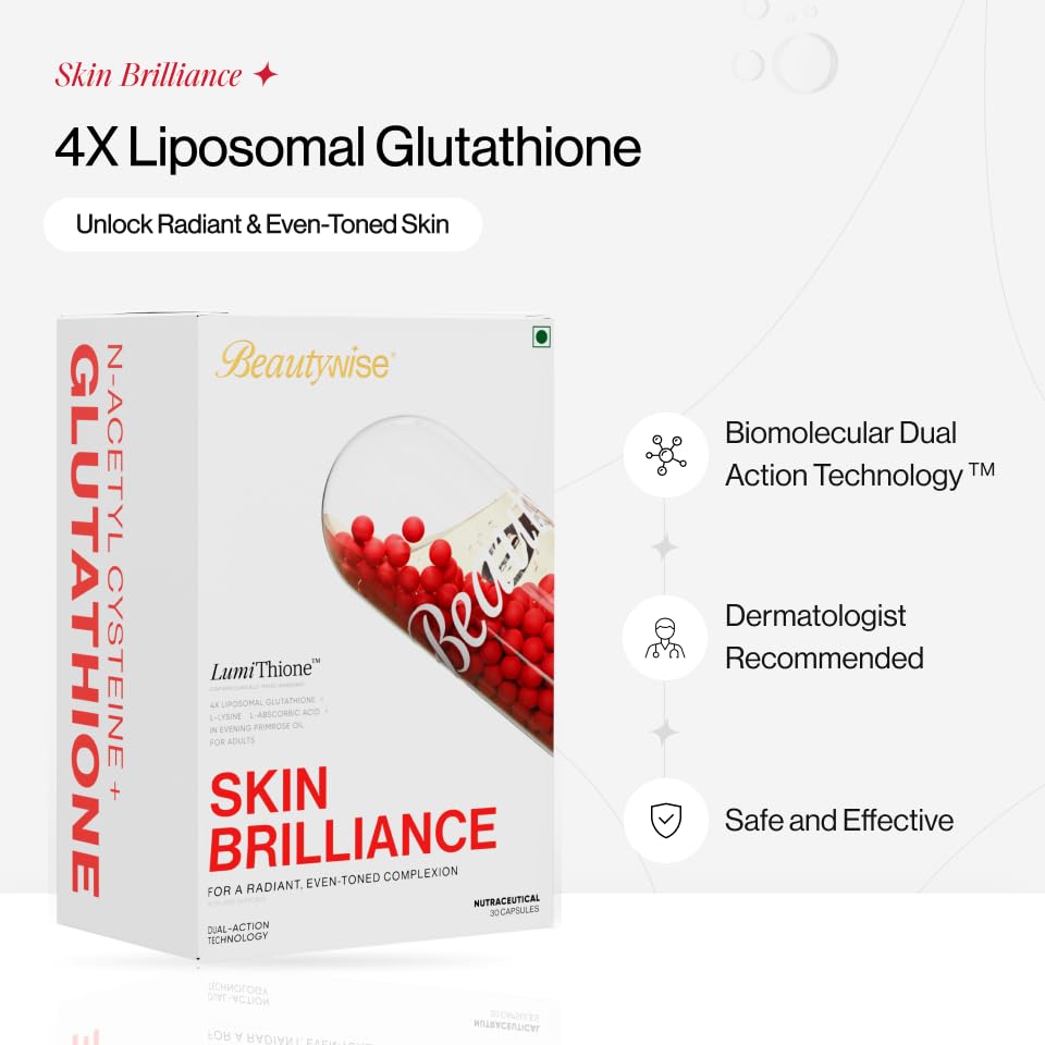 skin brilliance glutathione Beautywise Dual Action Skin Brilliance Glutathione Capsules (30 capsules)