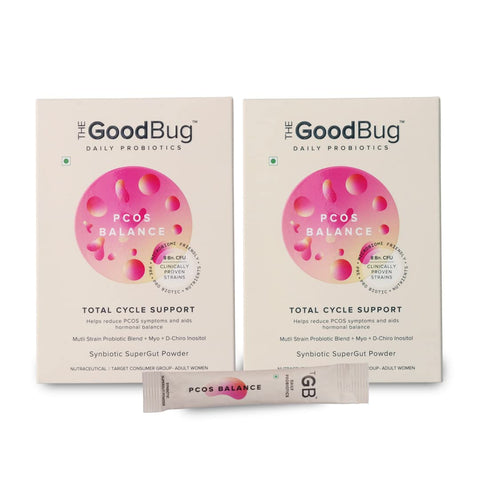 مسحوق Good Bug PCOS Balance SuperGut للنساء