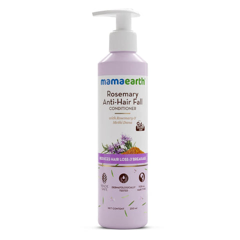 Mamaearth ROSEMARY HAIR GROWTH OIL 150ML and Mamaearth Rosemary Anti-Hairfall Shampoo 250 ml Combo