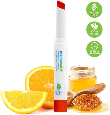 Mamaearth-Vitamin C T 100% N Lip Balm 2 G (Blister Pack)