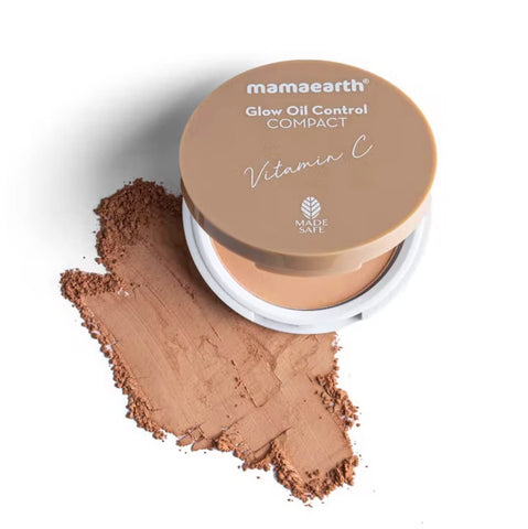 Mamaearth Glow Full Coverage Compact 02 Ivory Glow 9g