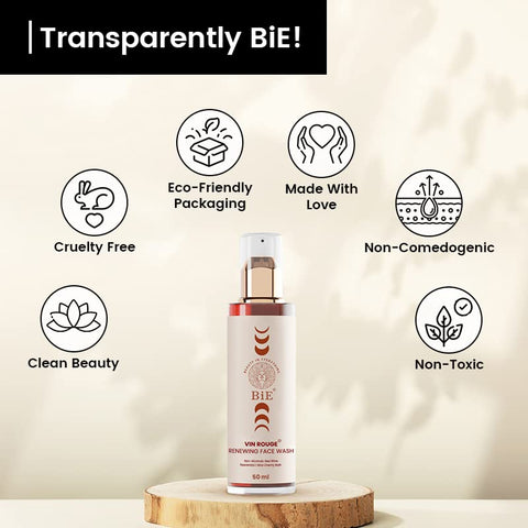 BiE Vin Rouge -Renewing Face Wash 50 ml