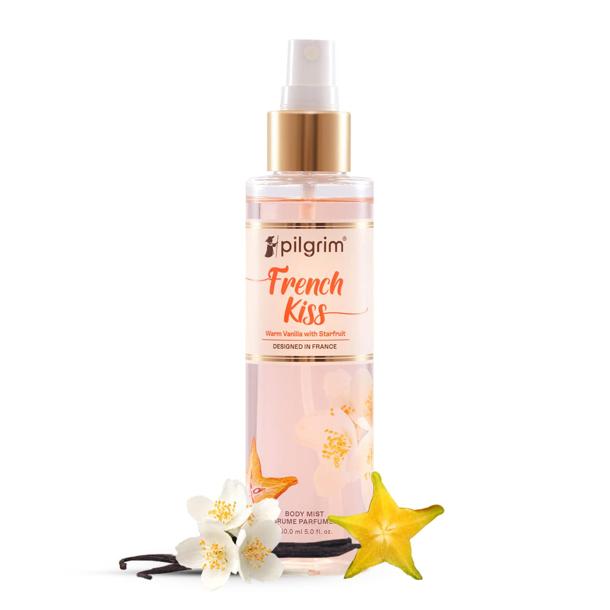 Pilgrim French Kiss Body Mist (Vanilla with starfruit)