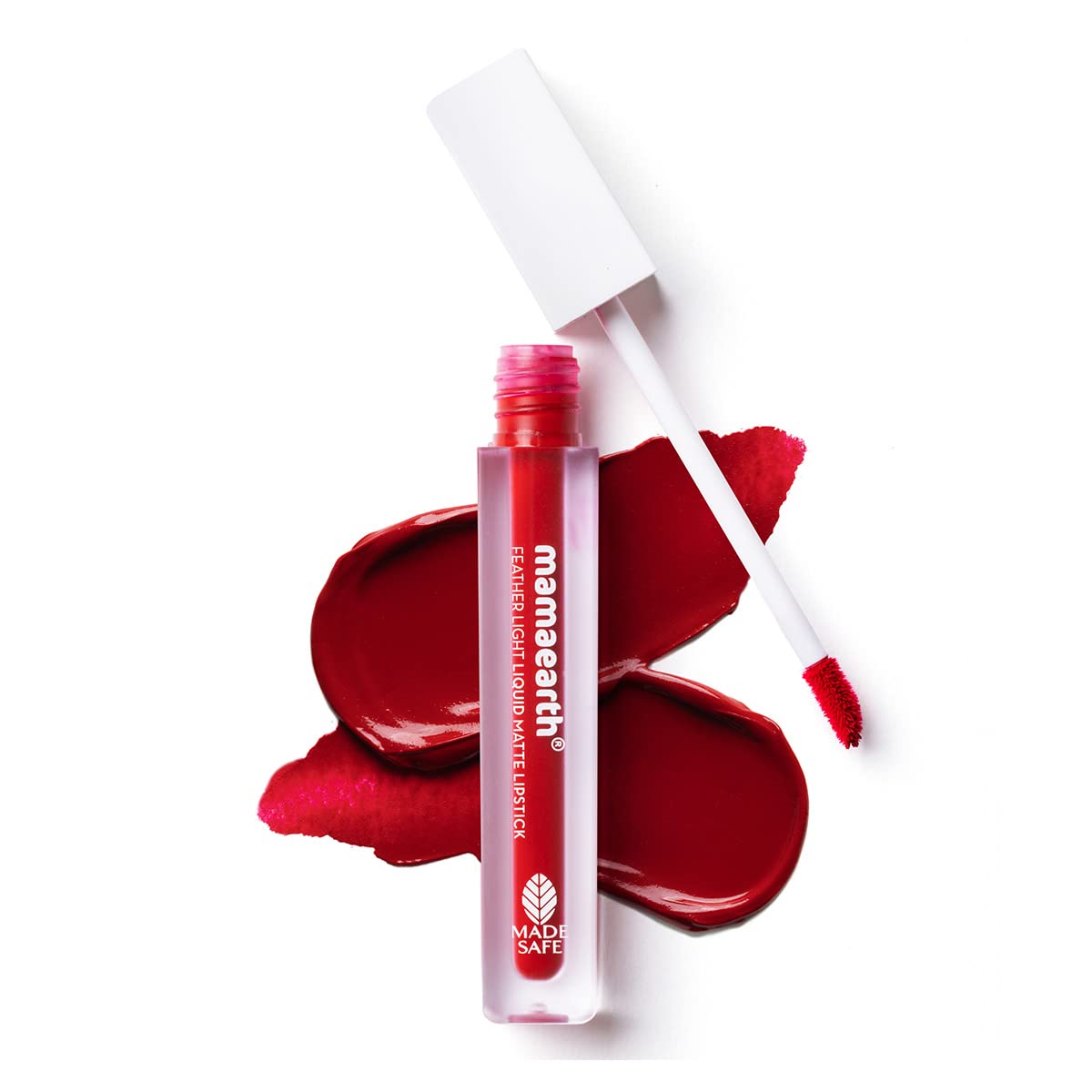 Mamaearth Feather Light Liquid Matte Lipstick 06 Red Velvet 3.5 Ml