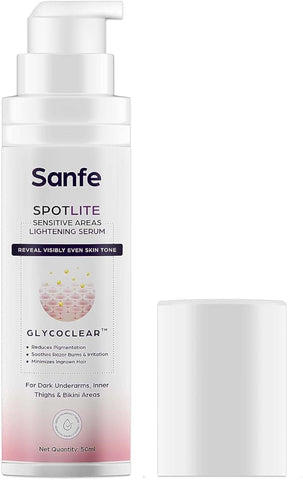 Sanfe Spotlite Sensitive Body Serum For Dark Underarms, Inner Thighs and Sensitive Areas 50gm