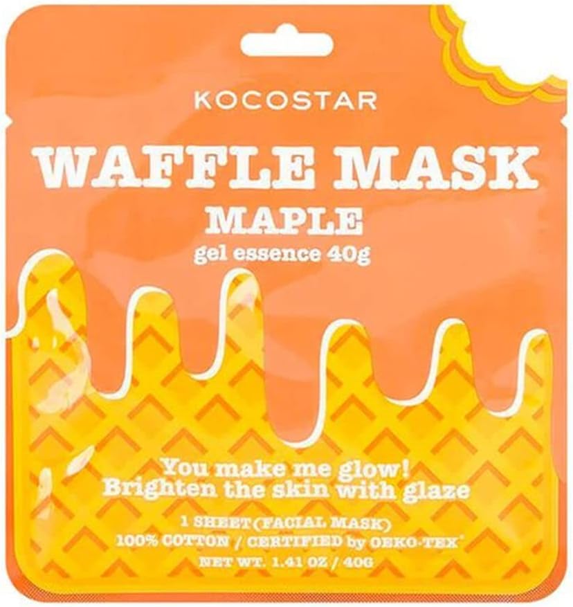 Kocostar Waffle Mask Facial Sheet Ice Cream 40G 1's