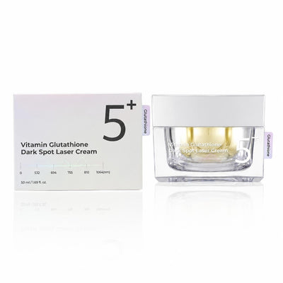No.5+ Glutathione Vitamin Dark Spot Laser Cream - 50ml Face Treatment